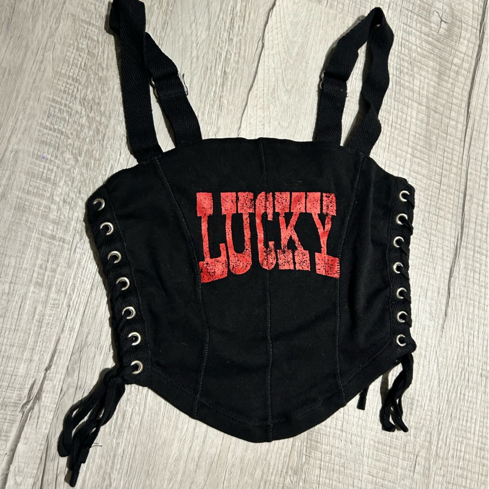 Crop top from garage